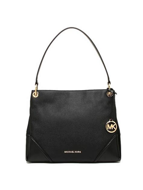 nicole michael kors bag|Nicole Medium Leather Shoulder Bag .